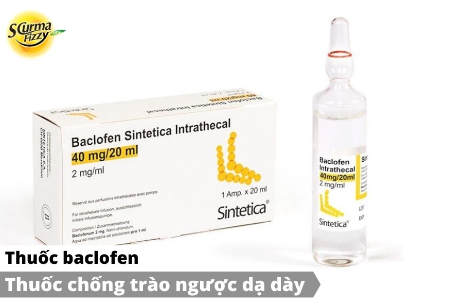 baclofen thuốc chống trào ngược dạ dày