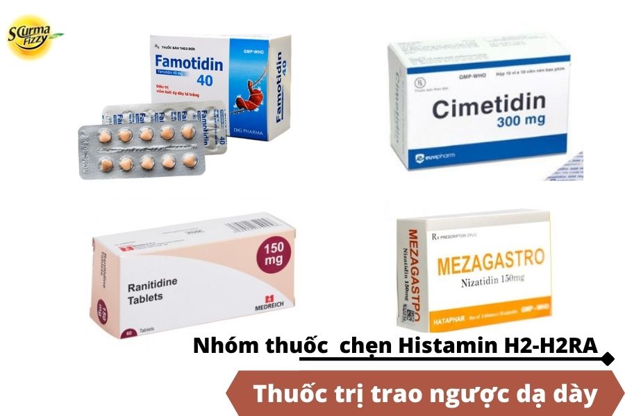 Thuốc chẹn Histamin H2 _ H3RA.