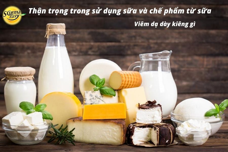 Thận trọng trong sử dụng sữa và chế phẩm từ sữa
