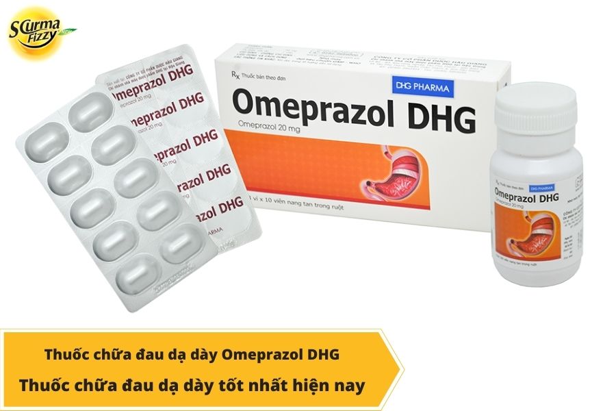 Thuốc chữa đau dạ dày Omeprazol DHG
