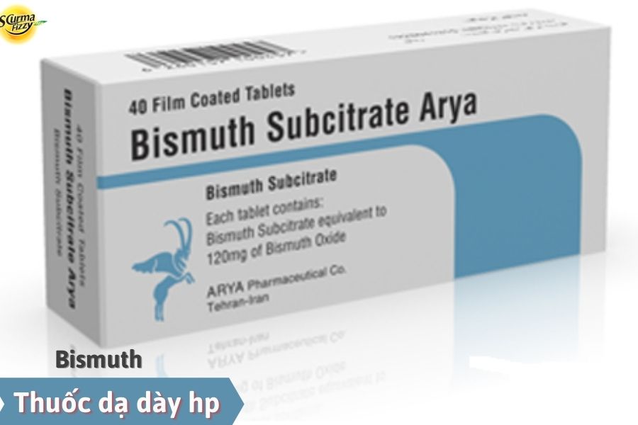 Thuốc dạ dày hp Bismuth trong phác đồ điều trị 4 thuốc
