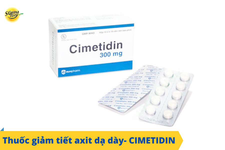Thuốc giảm tiết axit dạ dày- CIMETIDIN