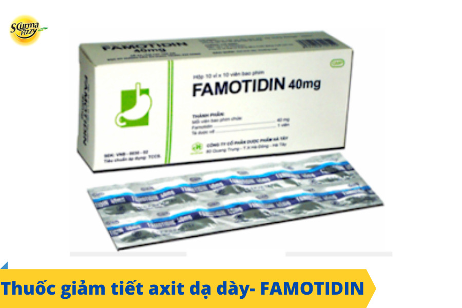 Thuốc giảm tiết axit dạ dày- FAMOTIDIN