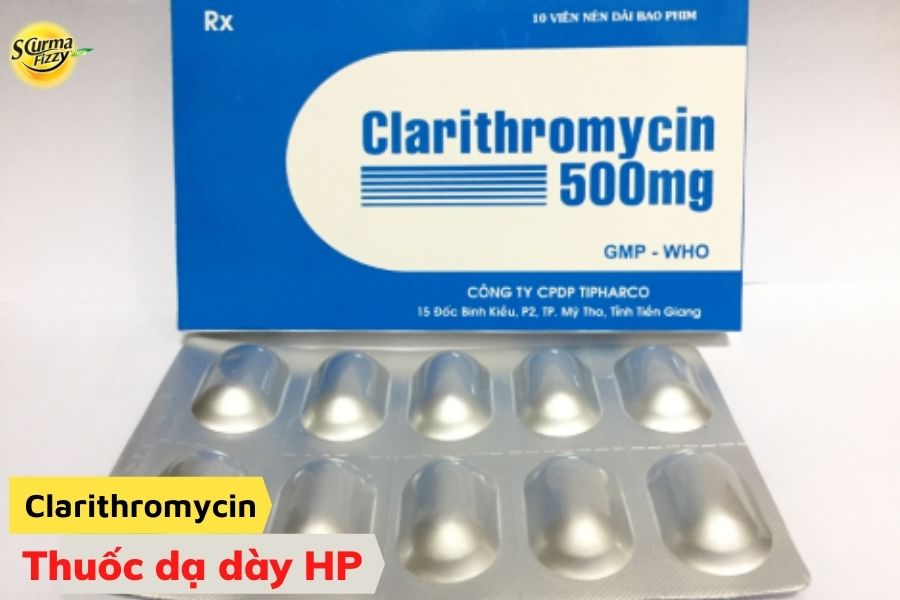 Thuốc dạ dày Hp Clarithromycin 